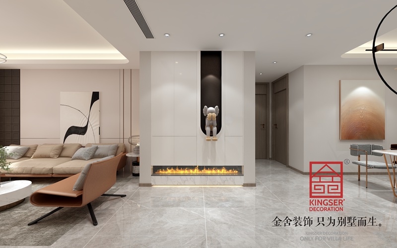 融創(chuàng)中心現代風格入戶裝修效果圖